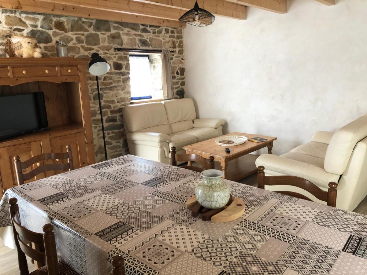 Charmante Petite Maison Rostiviec Bord De Mer Loperhet ภายนอก รูปภาพ